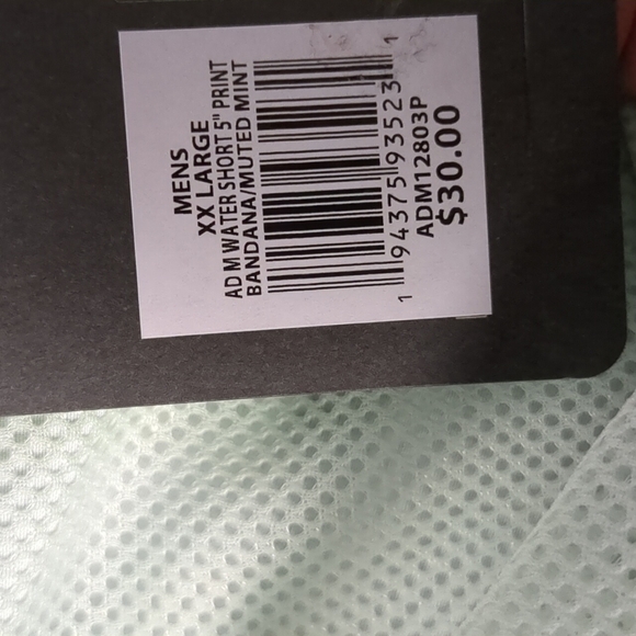 ALPINE designs green bandana swim trunks size XXL big and tall - Picture 4 of 6